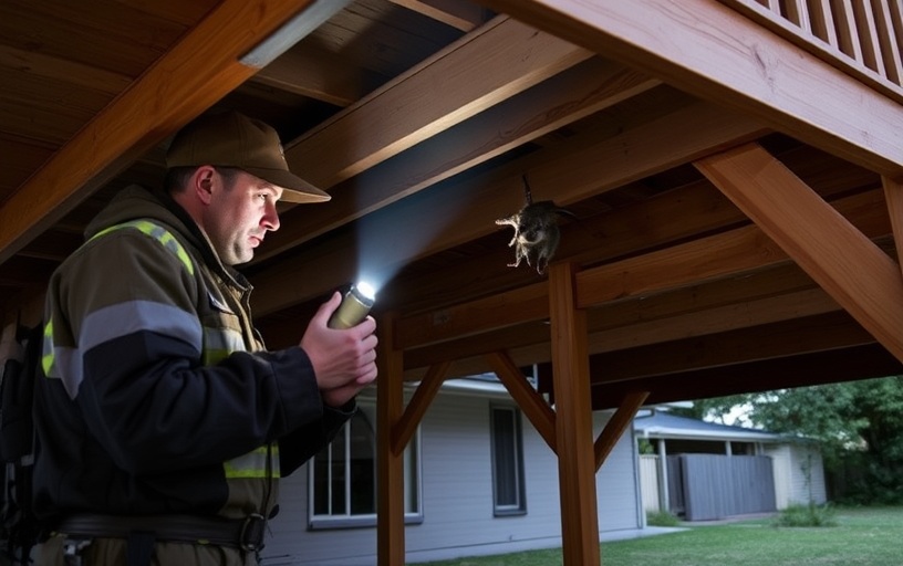 Under Deck Possum Removal in Meadow heights